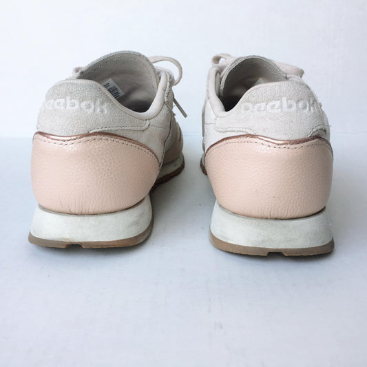 Reebok Suede Rose Gold Sneaker - size 9