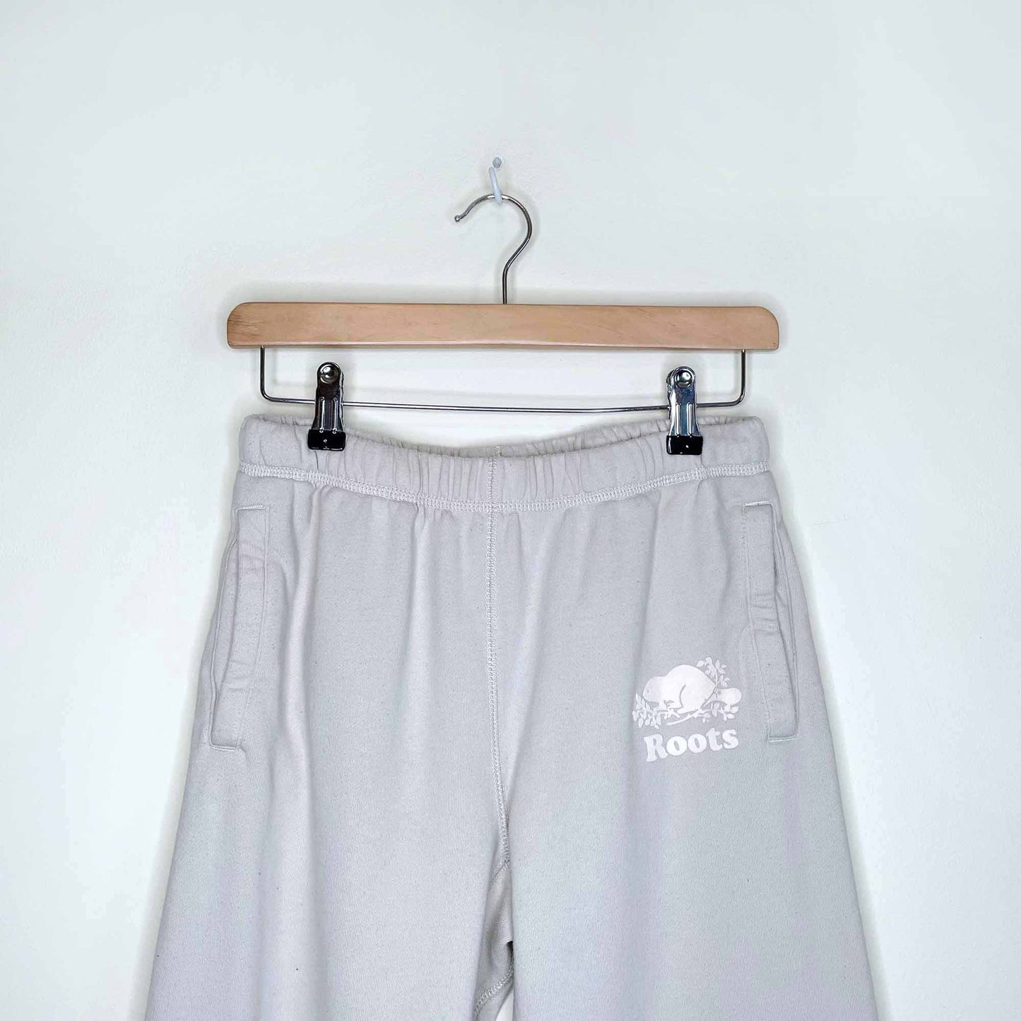 roots 2022 colour edit original sweatpant in oyster grey - size small