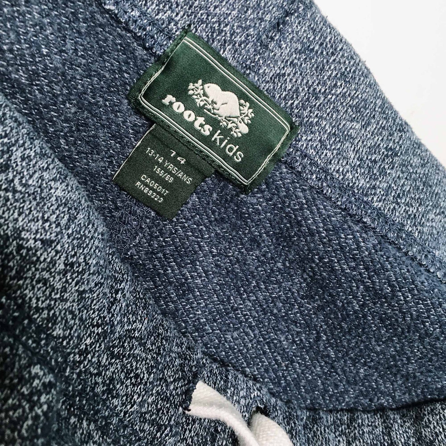 Roots kids slim heather sweatpants - size 14