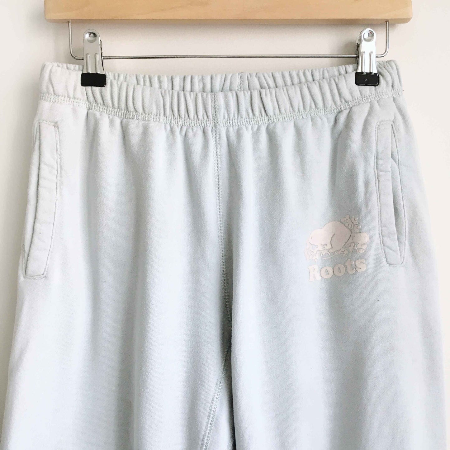 Roots light blue original sweatpants - size xs