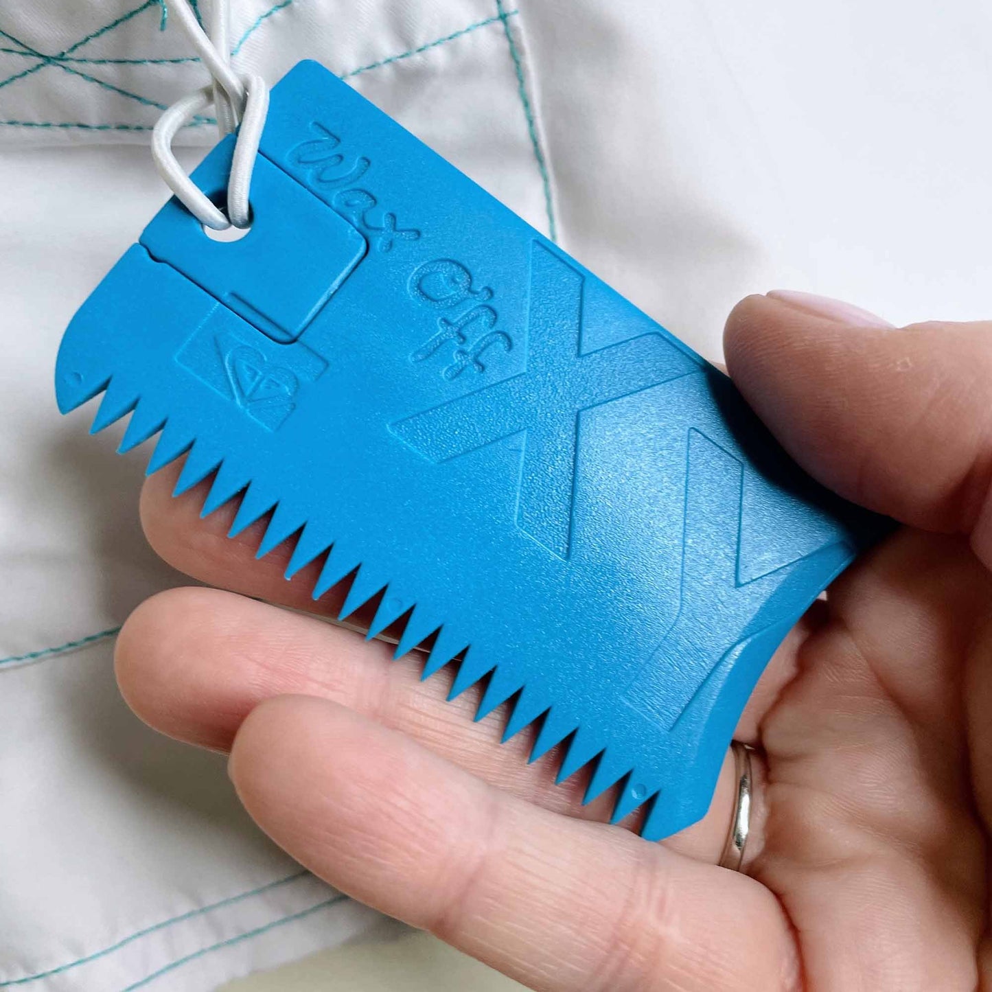 y2k roxy low rise long board shorts with wax comb - size 3