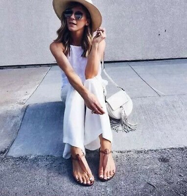 sam edelman gigi flat thong sandals - size 9.5