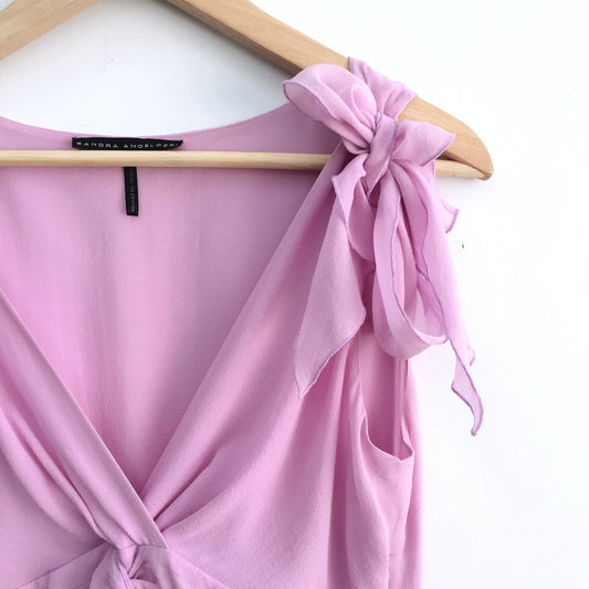 Sandra Angelozzi Silk Blouse - size 38