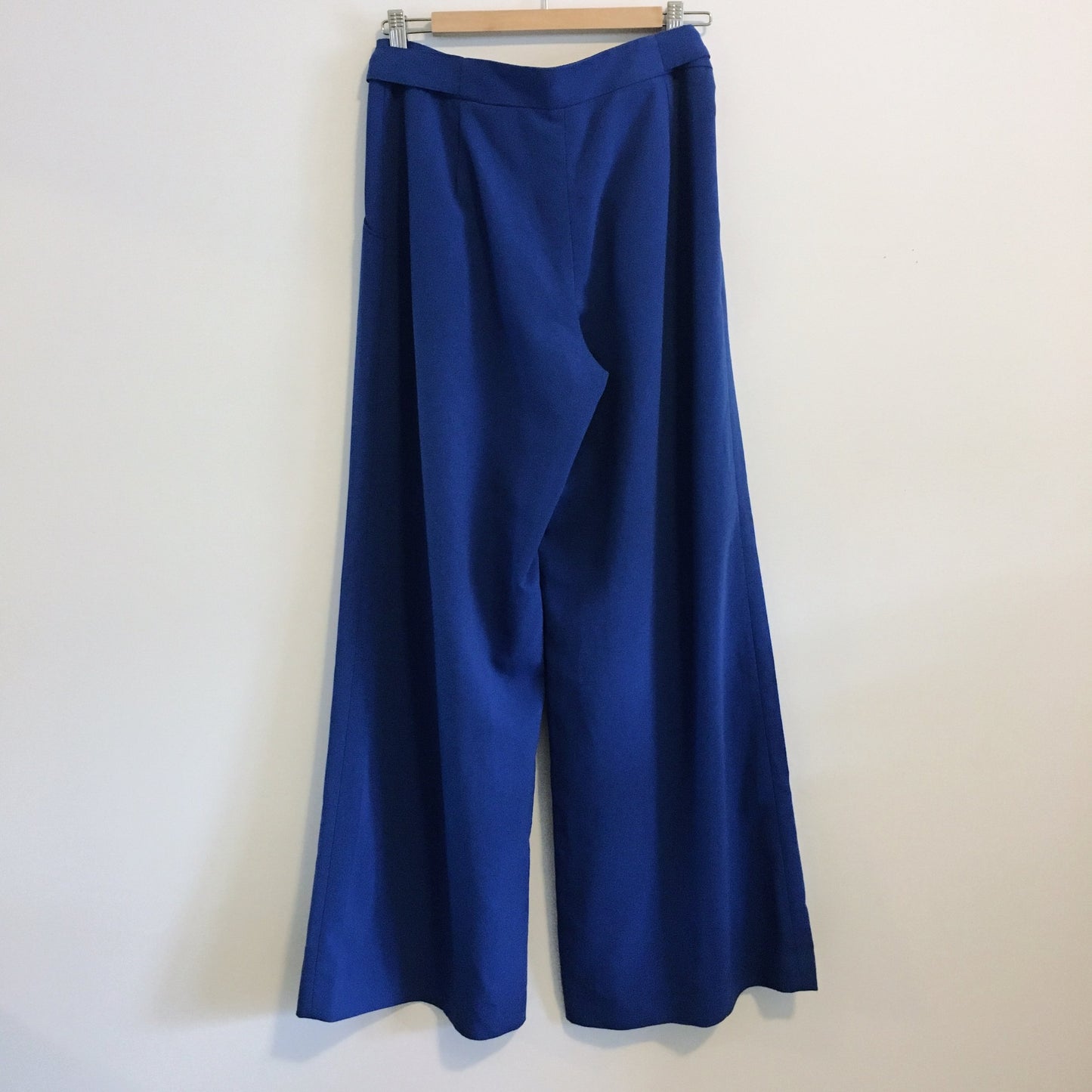 Sandro Studio Wide Leg Trousers with Belt - Size 6