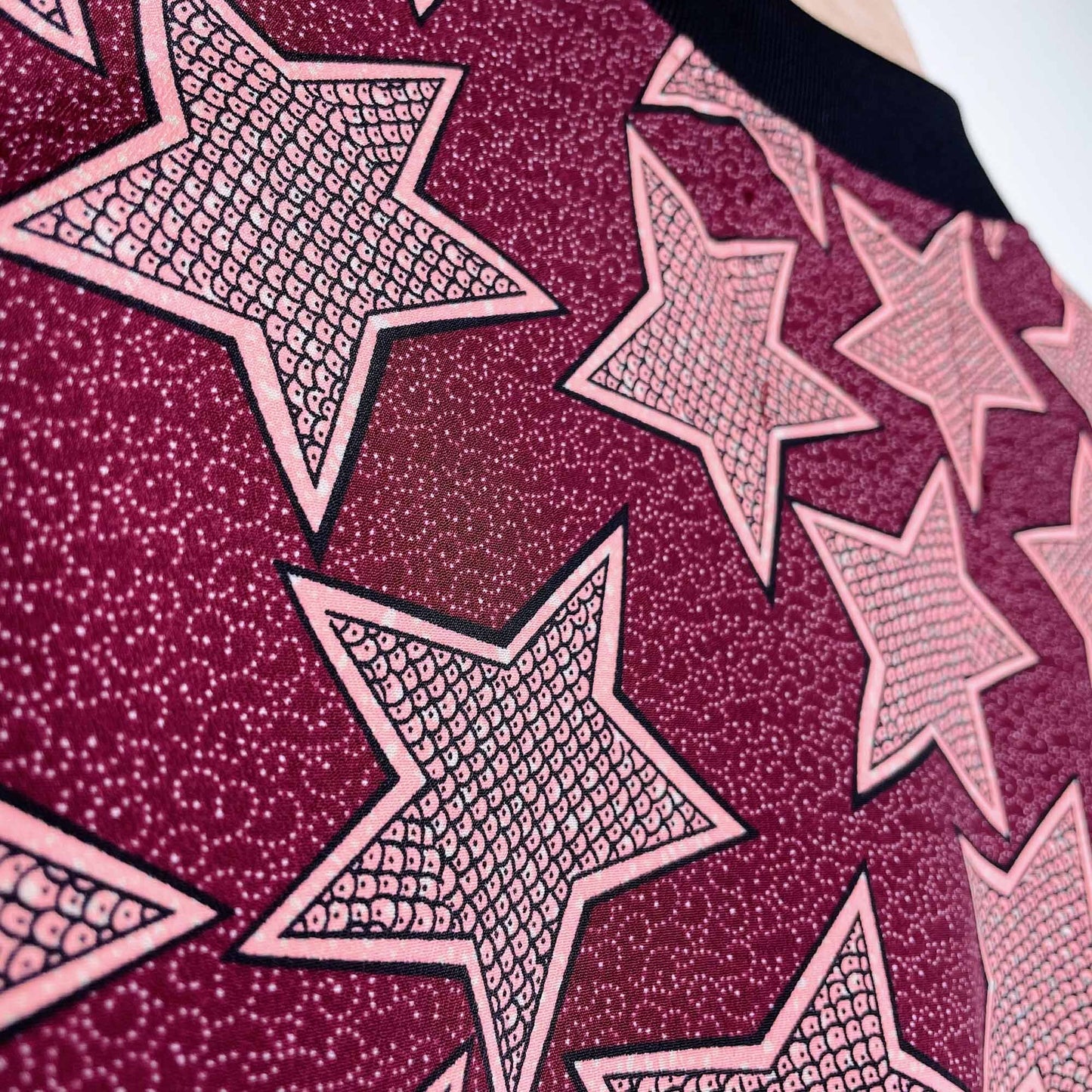 maison scotch star contrast bomber jacket - size xs