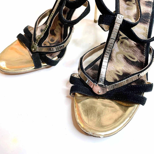 sam edelman alena cage heels - size 8