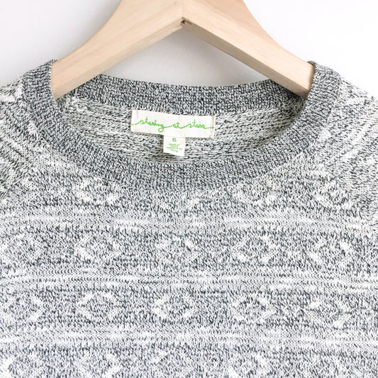 Staring at Stars cropped knit sweater - size Small