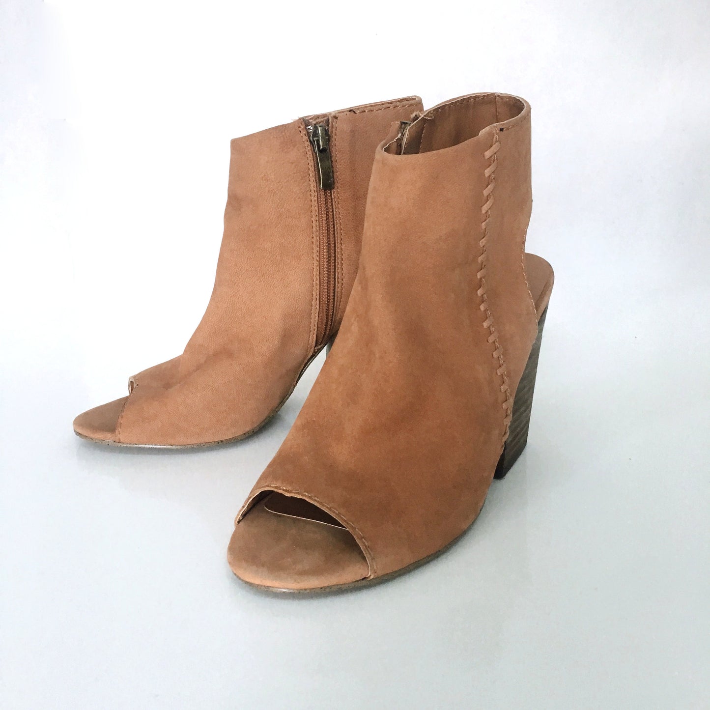 Steve Madden Booties with Leather Braid - size 8.5