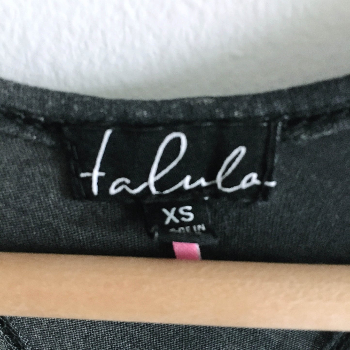 Talula washed down racerback heart tank - size xs