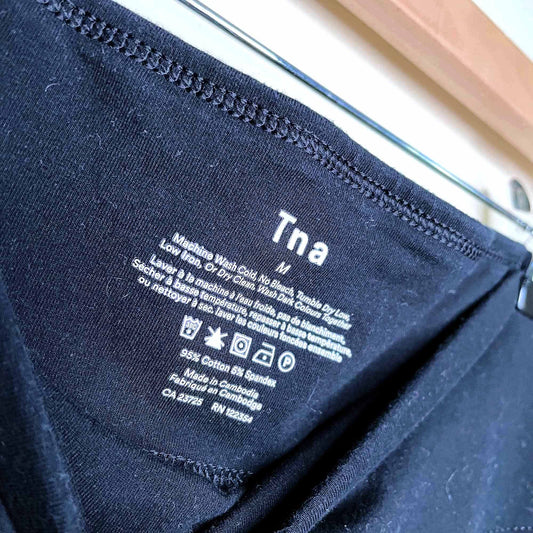 tna equator mid-rise cutomizable leggings -size medium