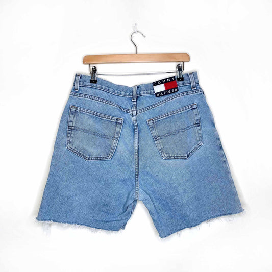 vintage tommy hilfiger freedom jeans cut off shorts - size 36
