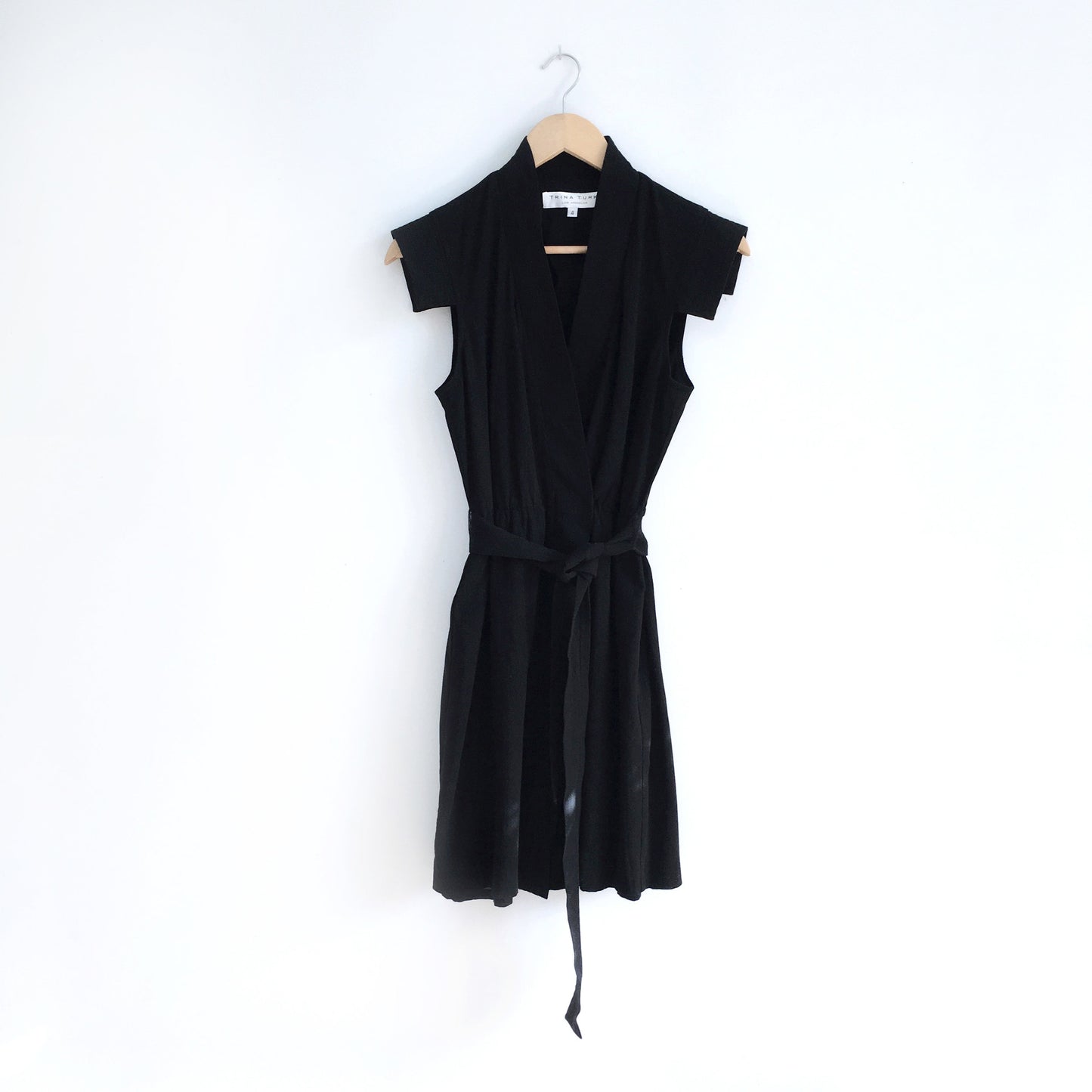 Trina Turk Cotton Wrap Dress - size 4