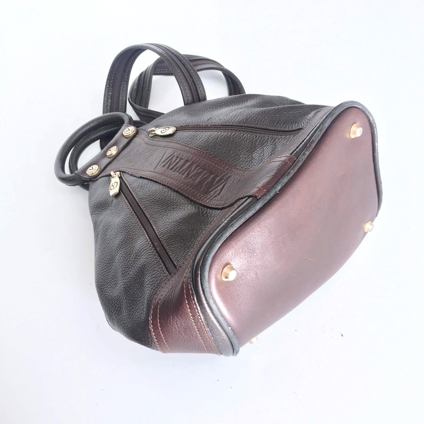 Valentina Leather Backpack Purse