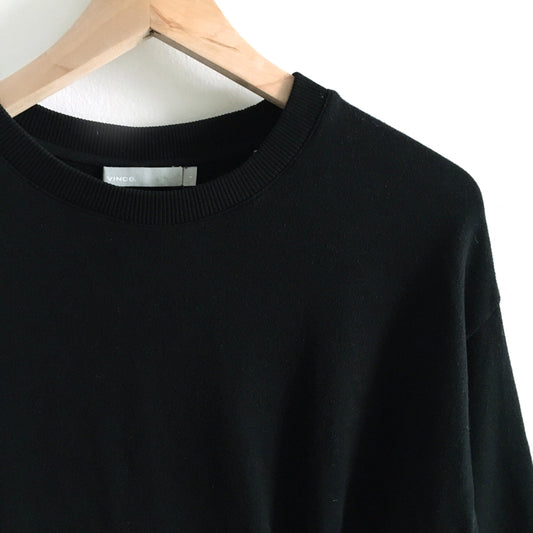 Vince cinched waist sweatshirt dress - size Small