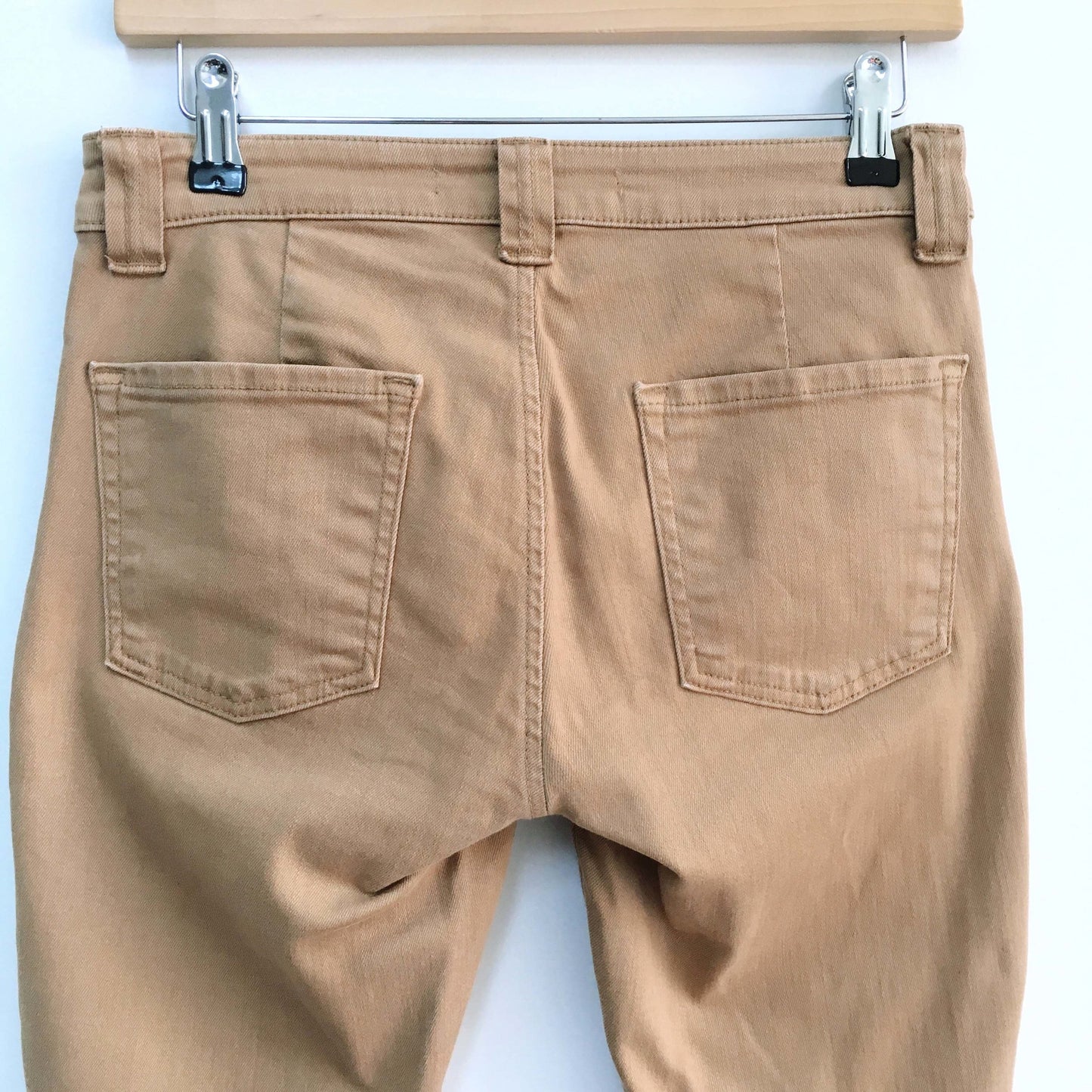 Vince Zip Zip Pant in Latte - size 27