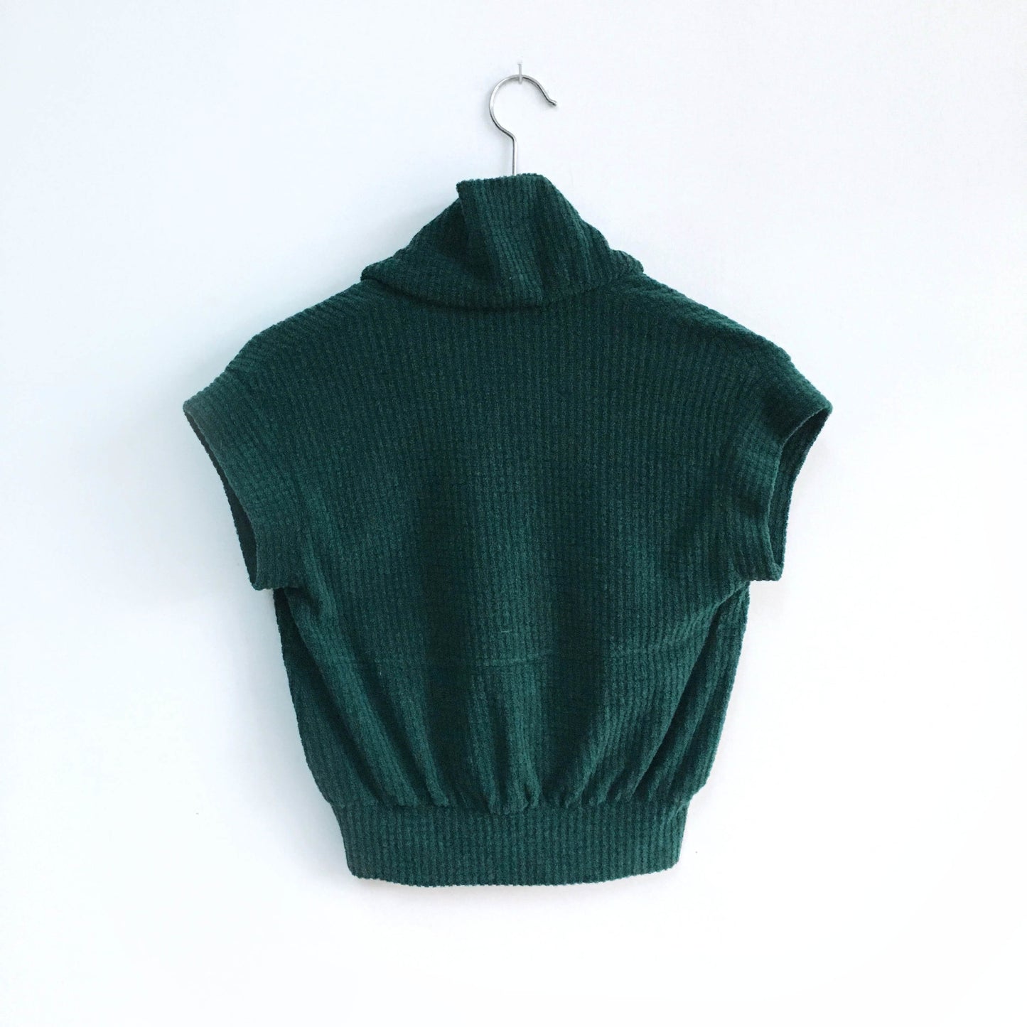 Vintage green crop top - size 42