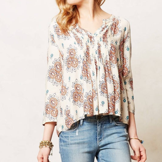 Vanessa Virginia Mahdia blouse - size Medium