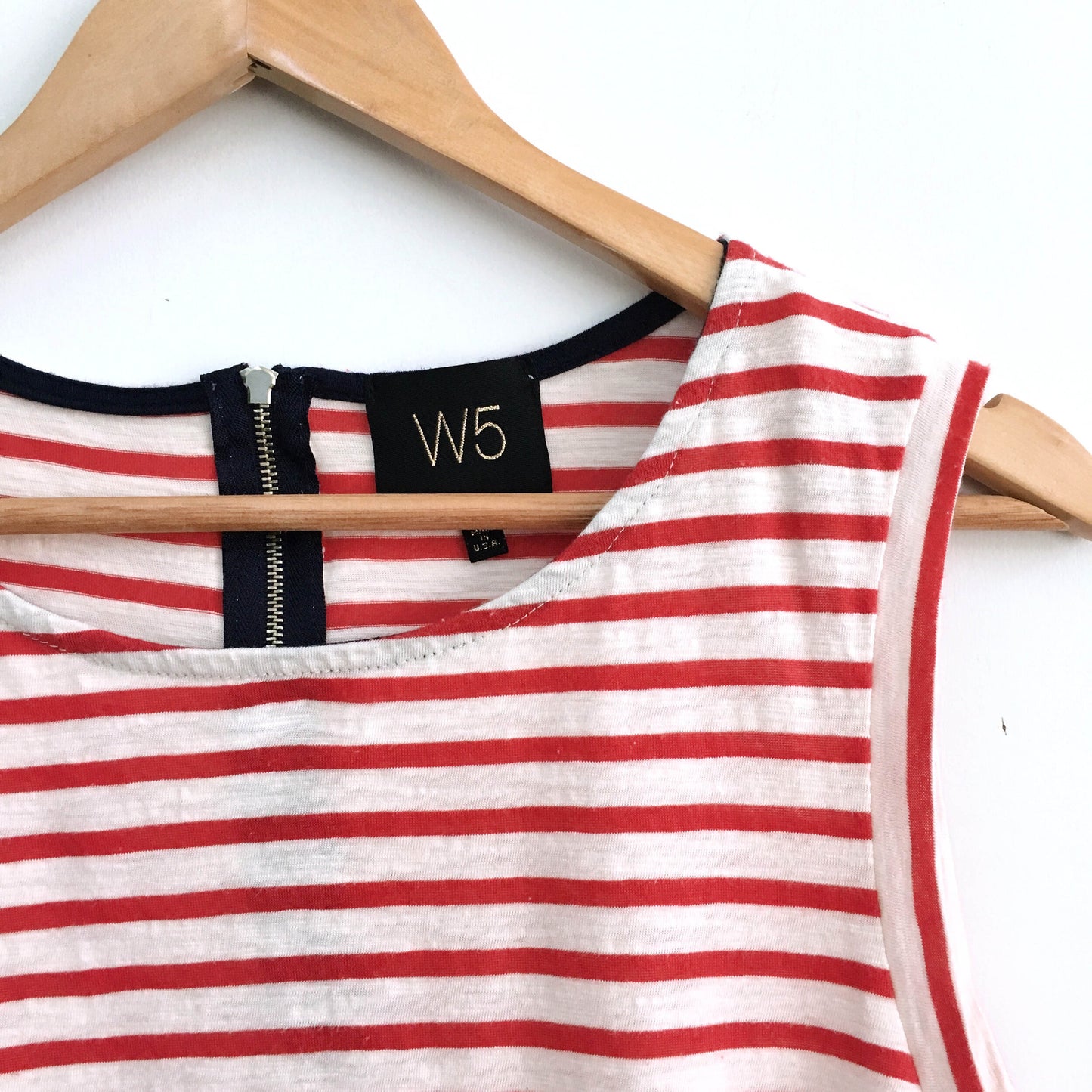 W5 Concepts Anthropologie striped tank - size Large