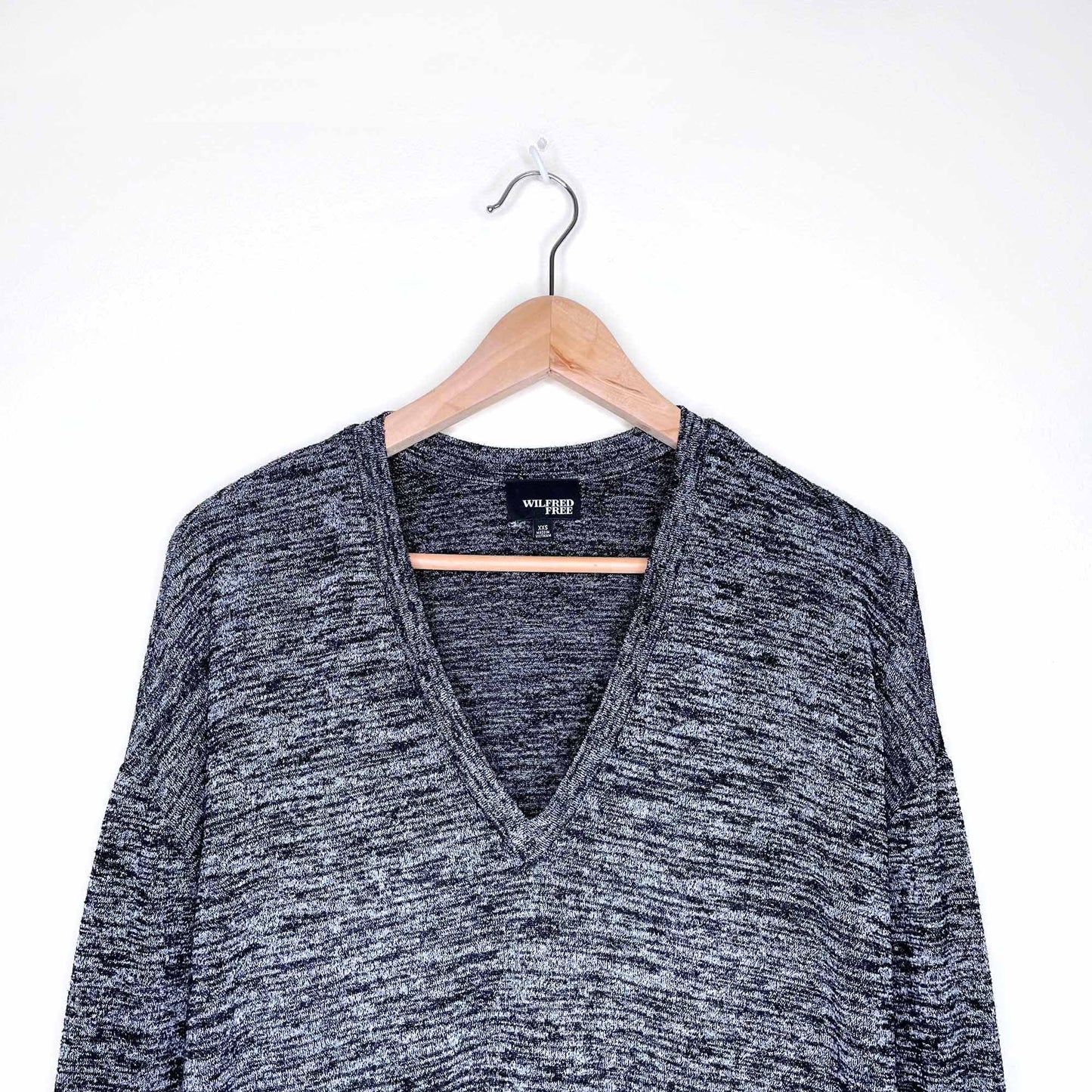 wilfred free devinette long sleeve top - size xxs