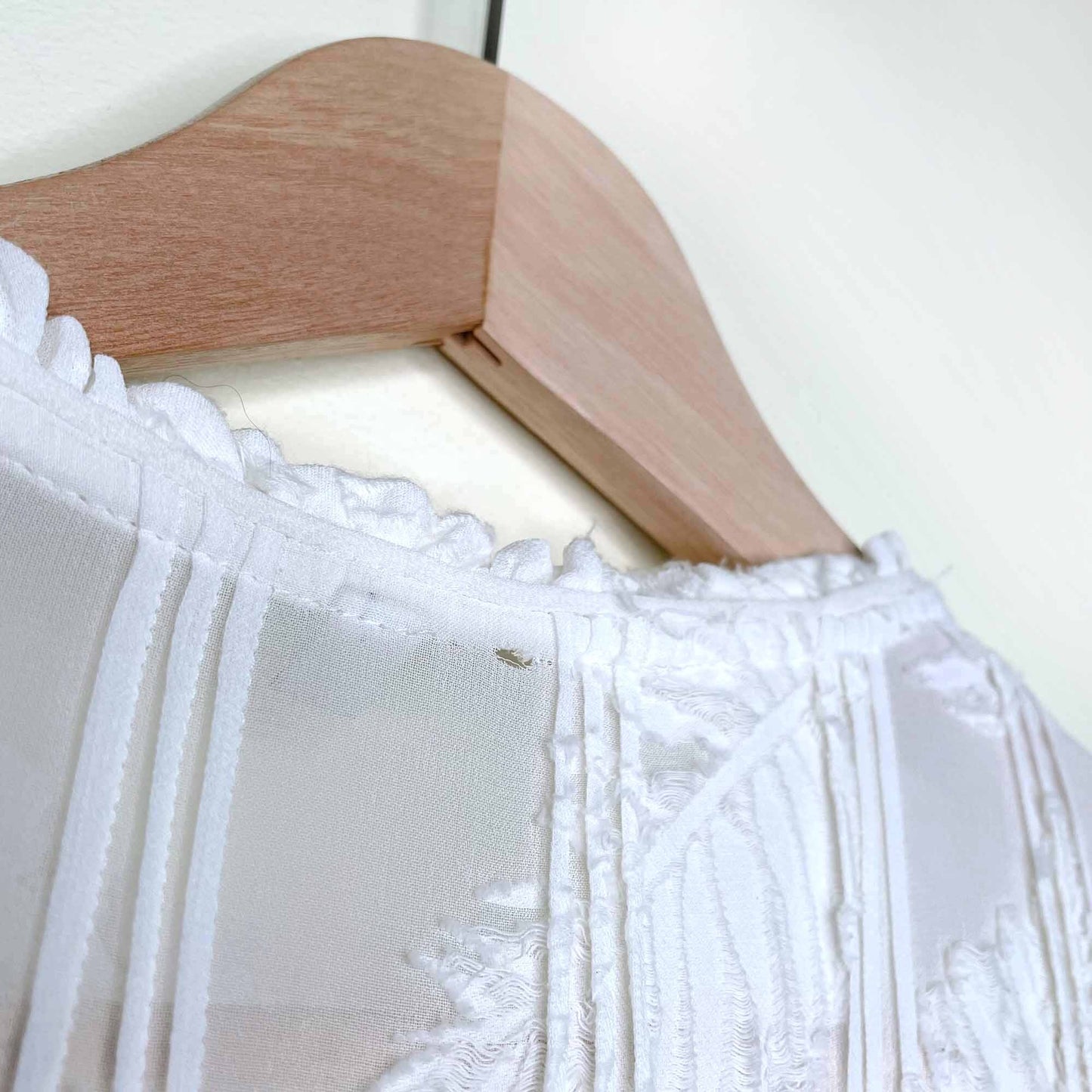 aritzia wilfred white lourdes blouse - size xxs