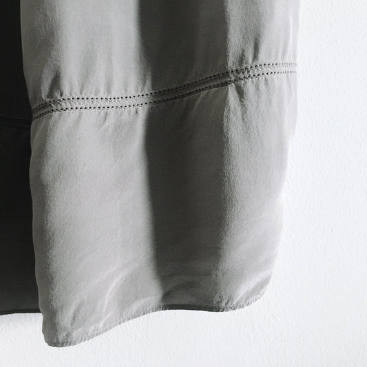 Wilfred grey silk dress - size Medium