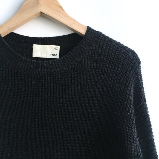 Wilfred Free Isabelli Waffle Sweater - size xxs