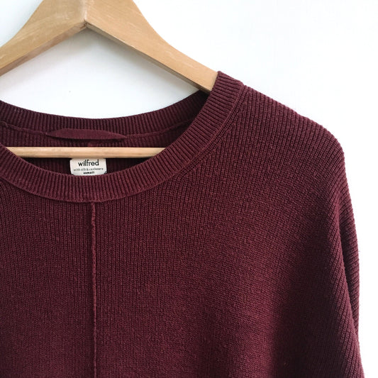 Wilfred sweater with cashmere - size xs