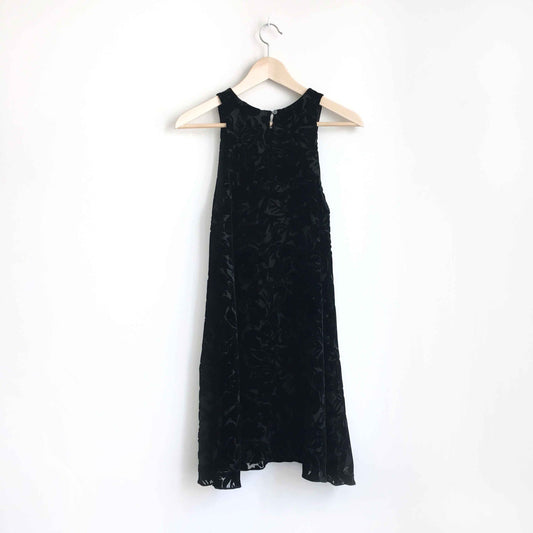 Wilfred Trompette velvet burnout dress - size xxs