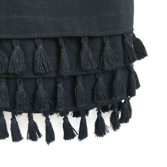 Zara tassel hem shift dress - size Small