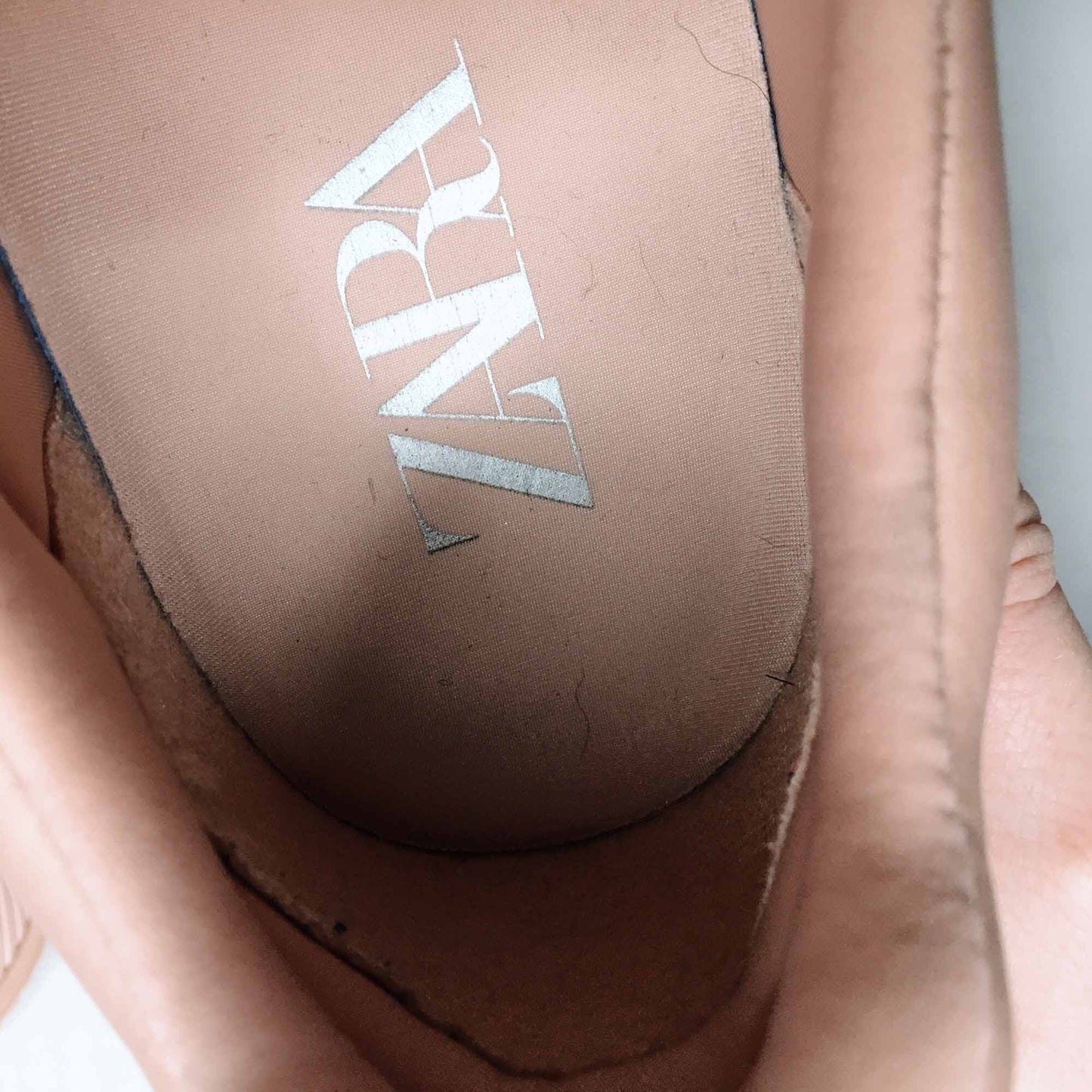 ZARA chunky pink runners - size 40