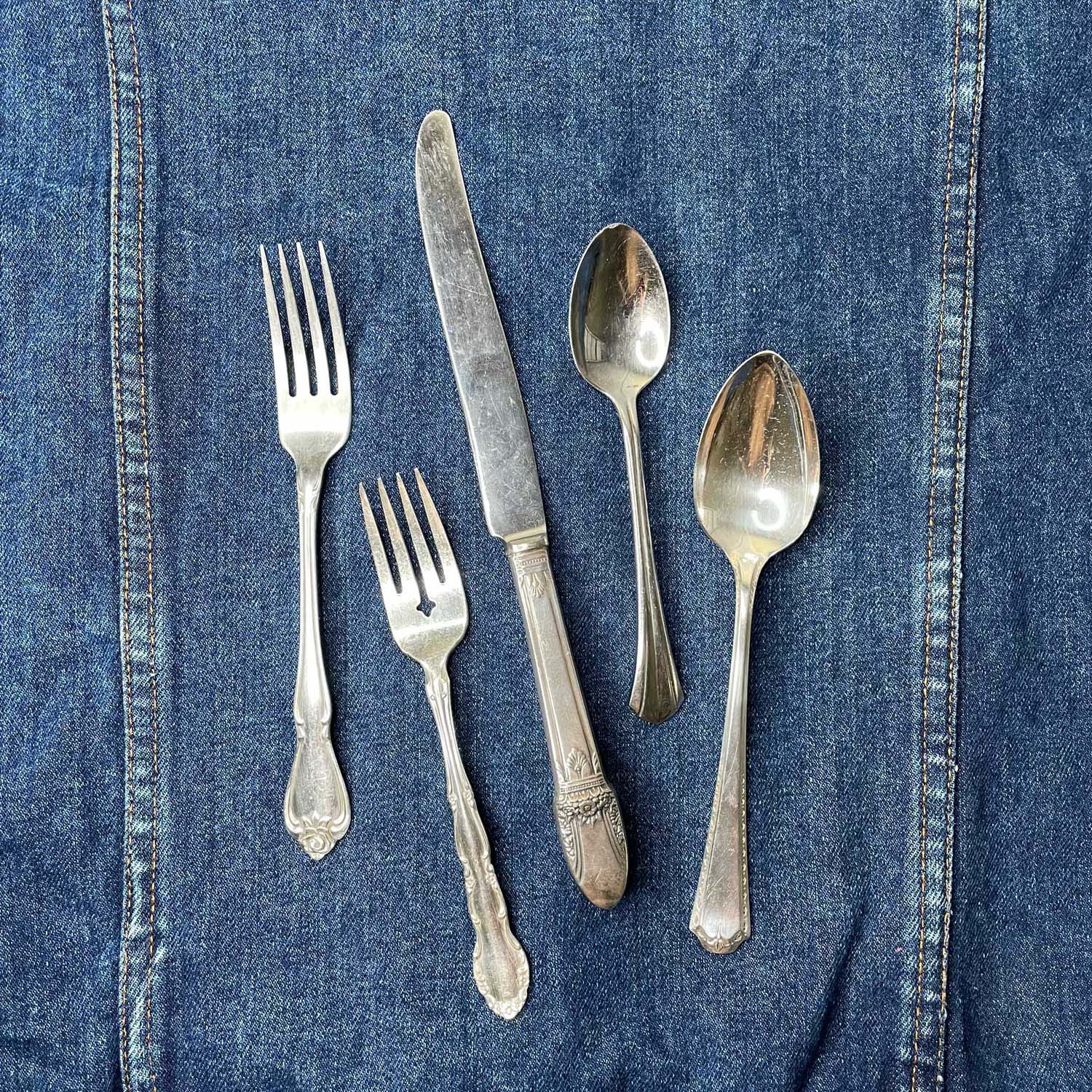 rediscovered flatware - good market thrift store