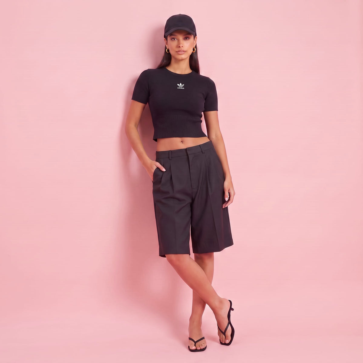 tailored bermuda shorts - good market thrift store