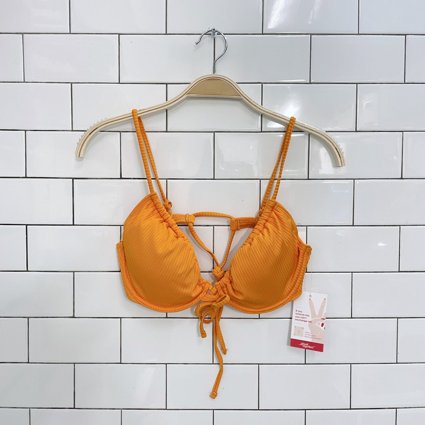 nwt aeropostale ribbed bikini top