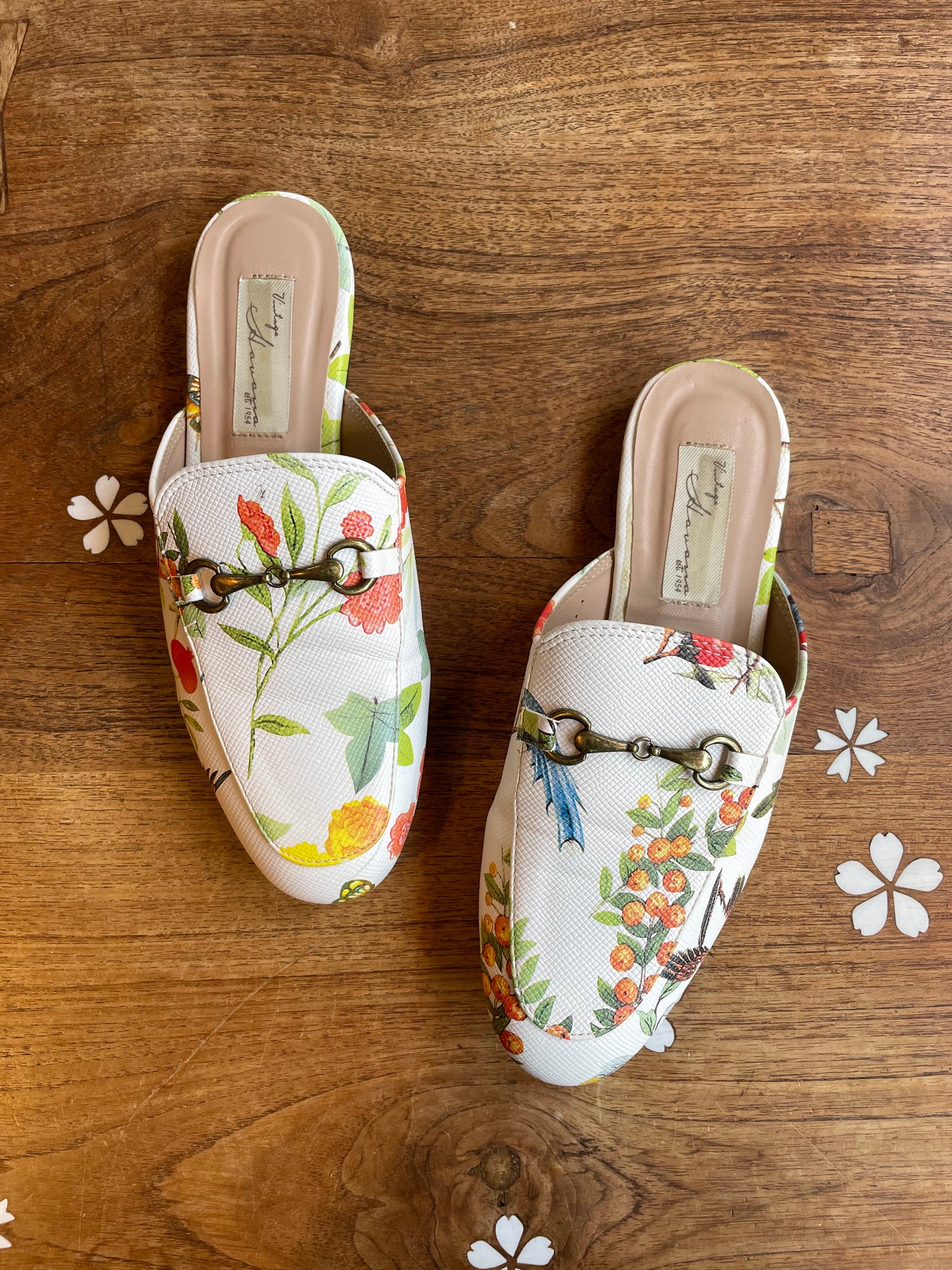 vintage havana betty white mules