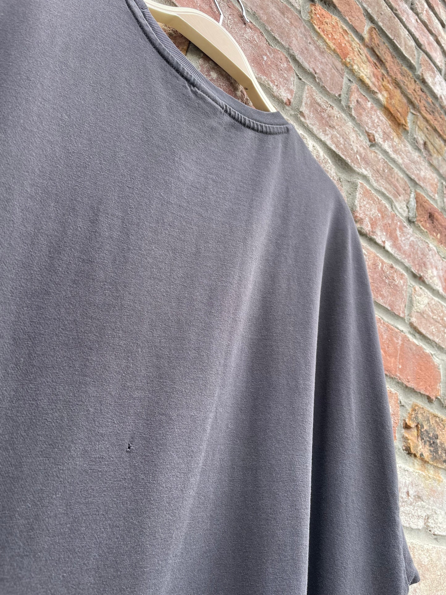 h&m ruffle hem t-shirt dress