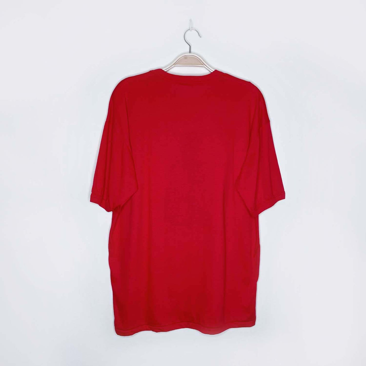 vintage 90s christmas tree ringer tee - size xxl