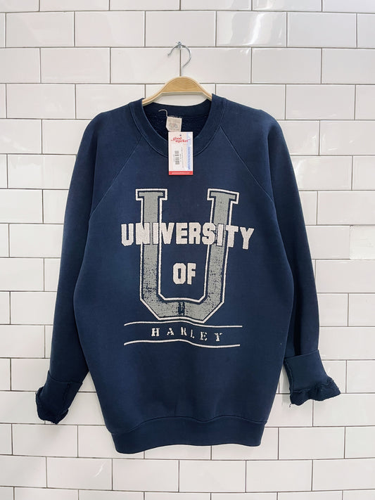 vintage university of harley crew