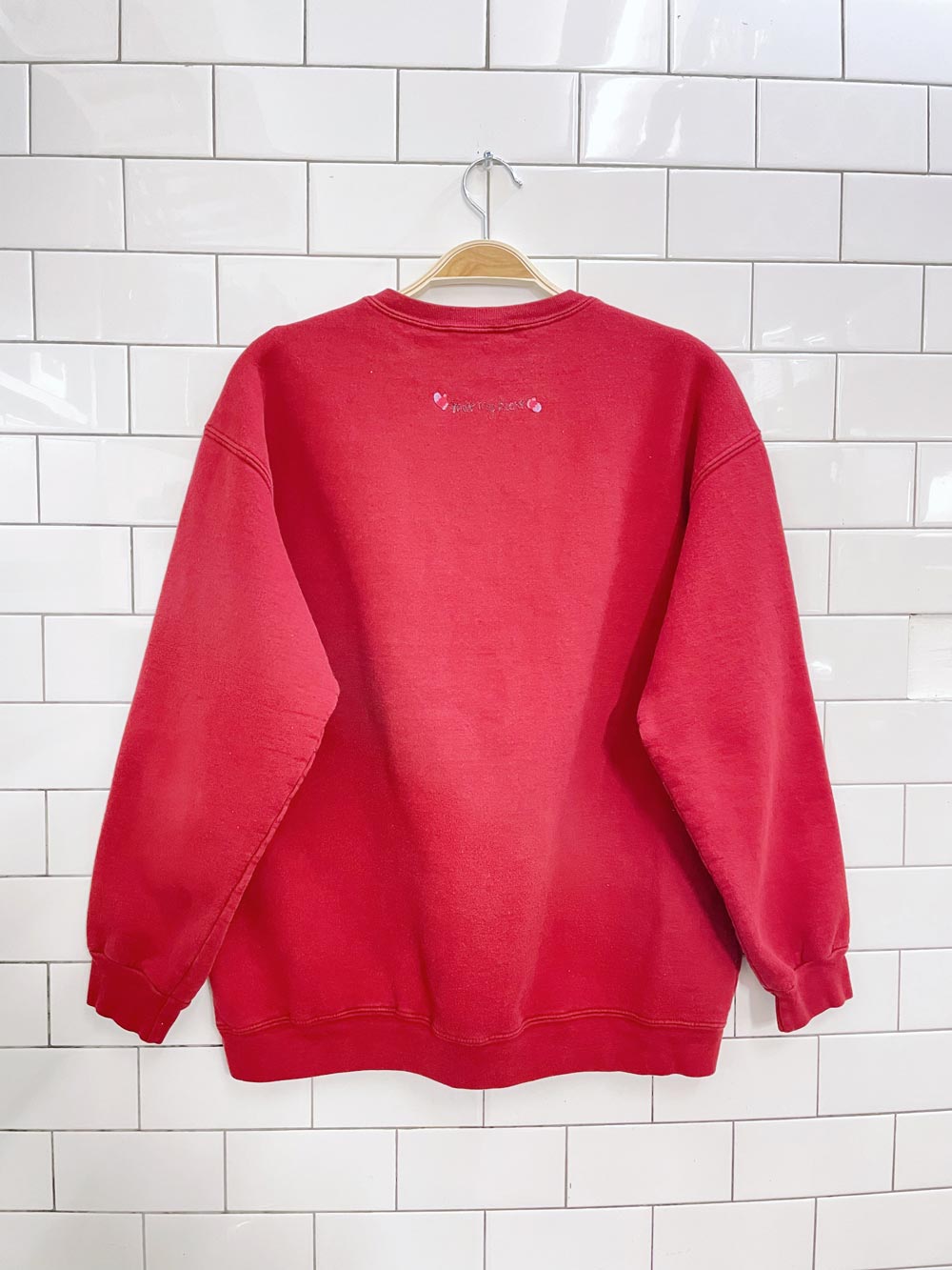 vintage 00s NR holiday snowman crew