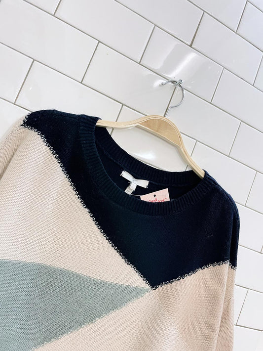 joie reverse weave wool-cashmere knit sweater