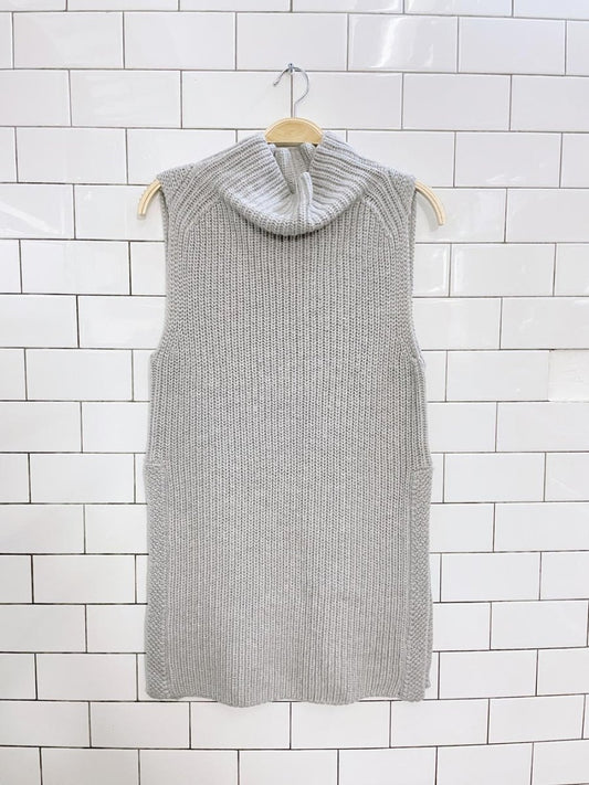 wilfred durandal sleeveless wool sweater - good market thrift store