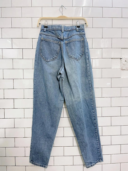 vintage bluenotes balloon leg high rise jeans