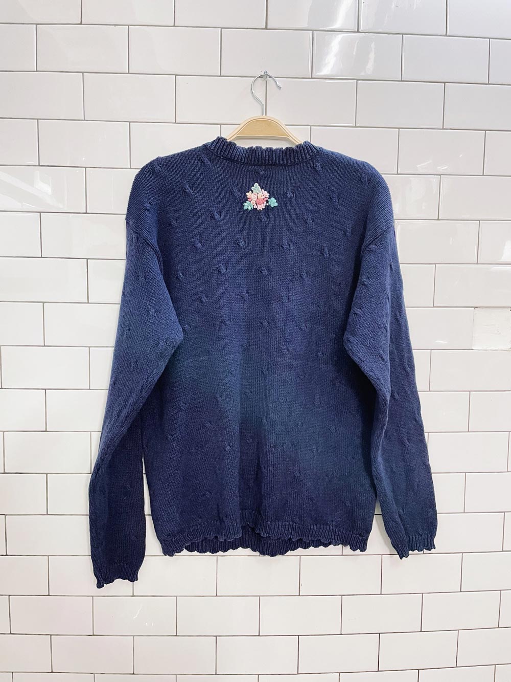 vintage 00s cottage essentials knit sweater