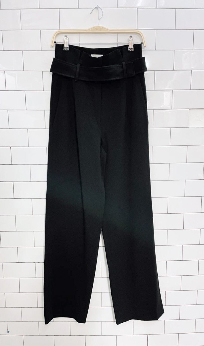 babaton jermaine belted wide leg trouser - good market thrift store