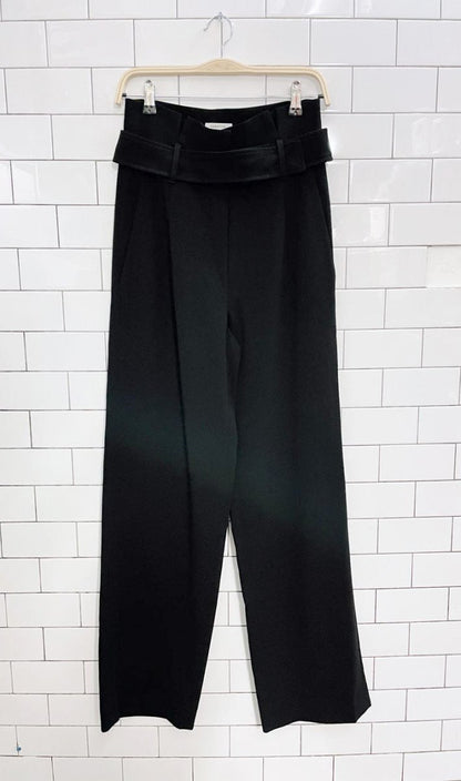 babaton jermaine belted wide leg trouser - good market thrift store