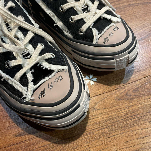 xvessel peace by piece GOP slip on sneakers - size 8W / M6