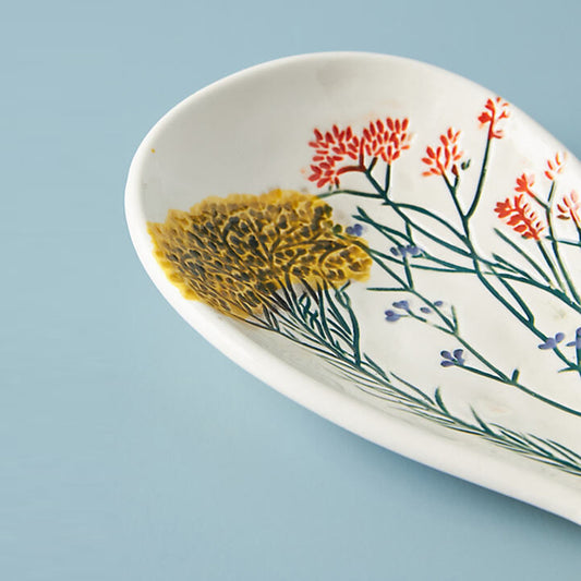 anthopologie dagny ceramic spoon rest