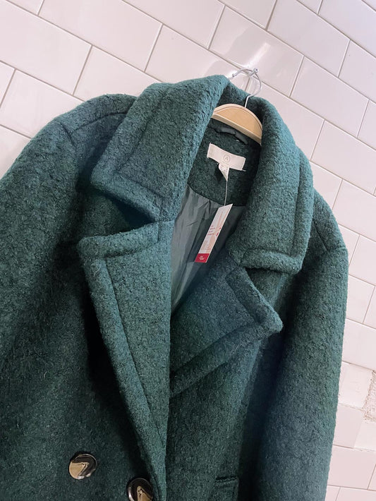 a mtl wool-blend double breasted coat