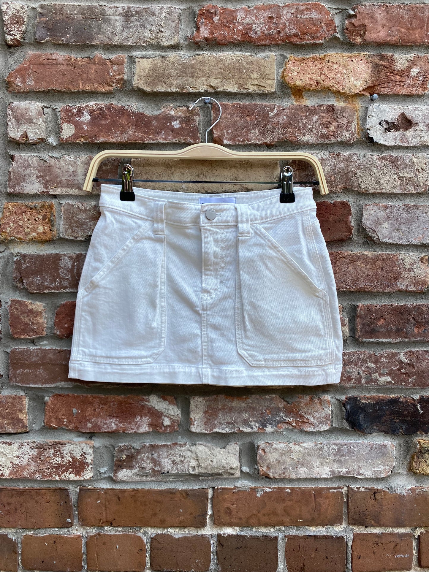 tna twill pocket mini skirt