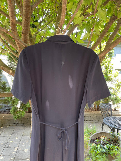 vintage 00s jessica ss maxi shirt dress