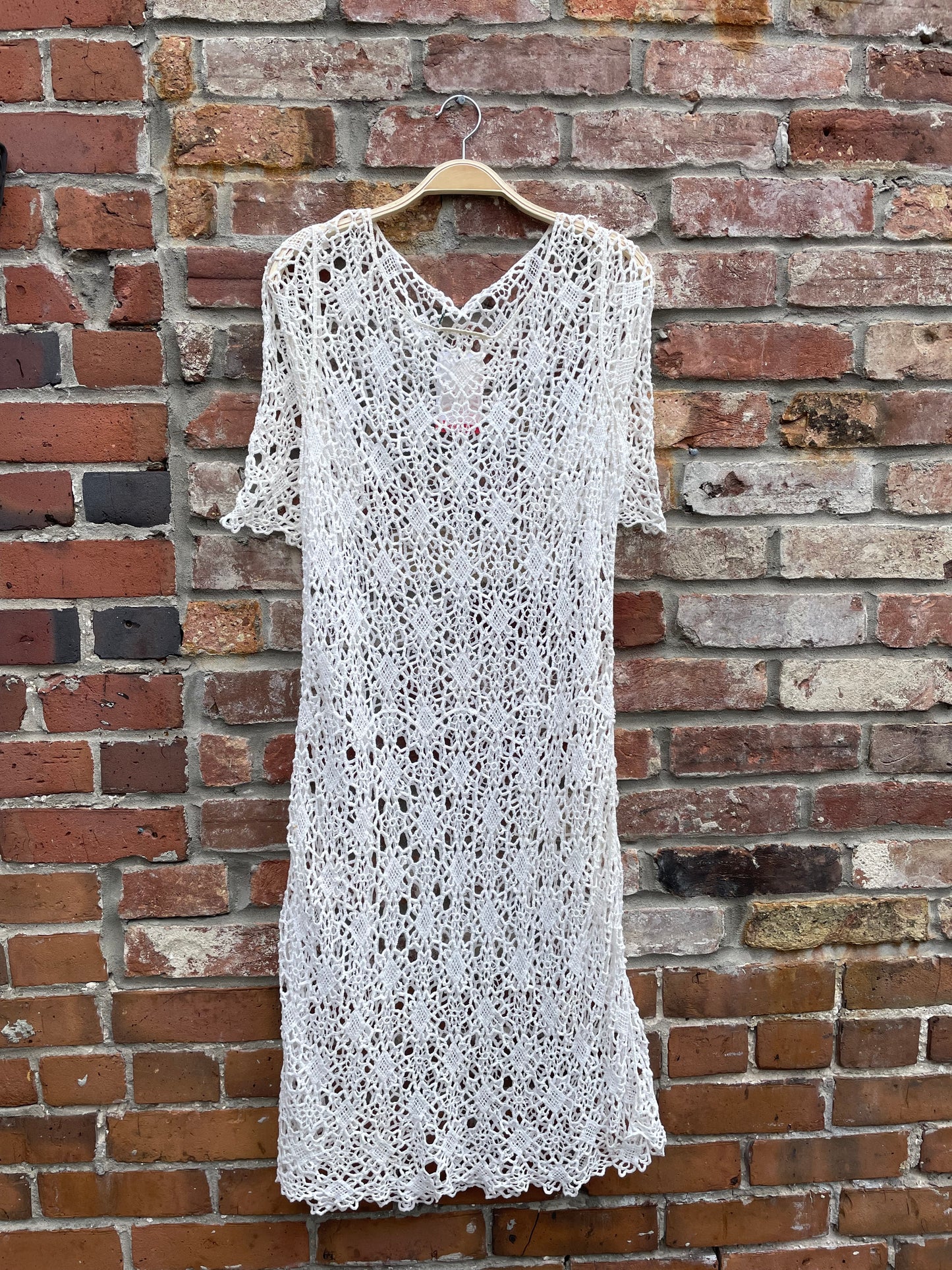 boho festival crochet tank midi dress